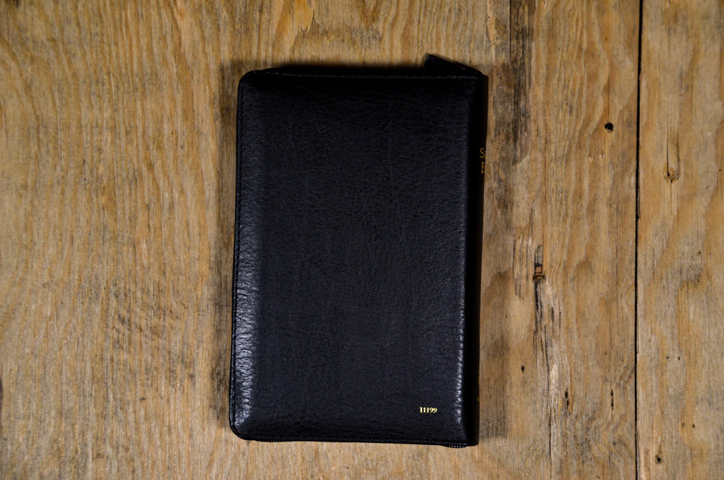 Bible NEG poche Noire semi-rigide avec zip