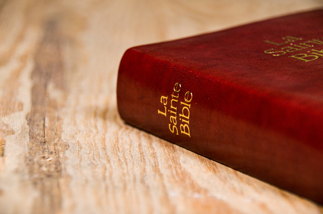 Bible NEG poche Rouge souple Tranche dorée