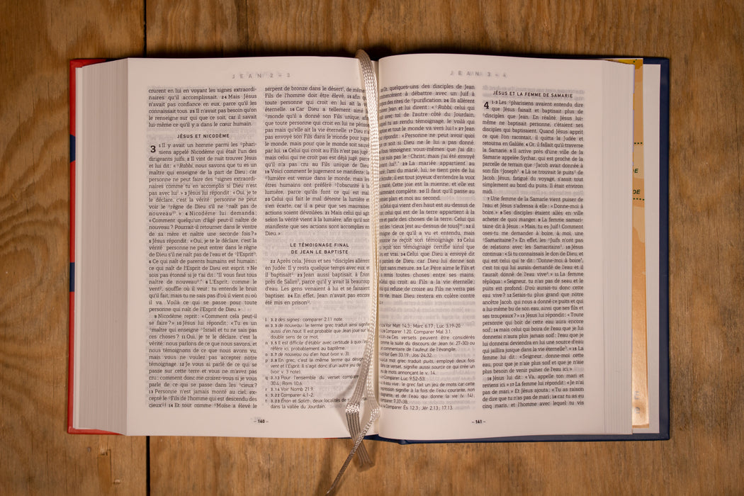 Bible NFC (Nouvelle Français Courant) Rouge rigide