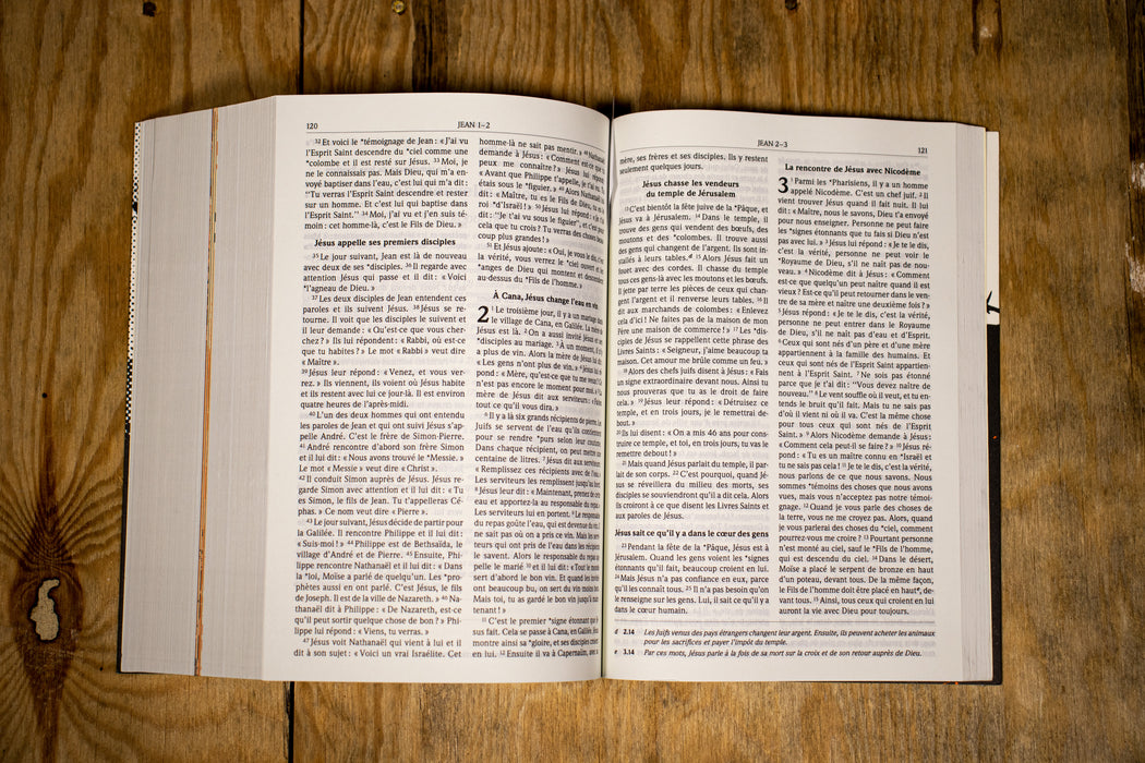 Bible PDV (Parole de vie) Pauvreté et Justice avec livres apocryphes