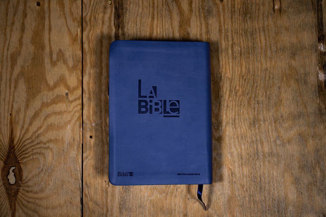 Bible PDV (Parole de vie) Bleue souple
