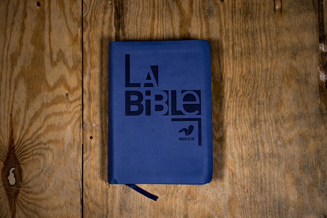 Bible PDV (Parole de vie) Bleue souple