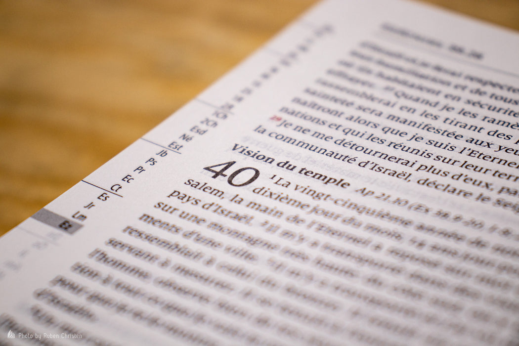 Bible d'étude Thompson Segond 21 Blanche souple Tranche dorée — BLFStore