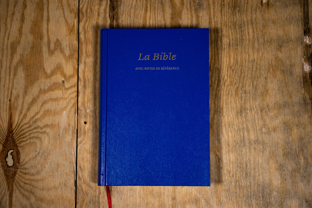 Bible segond 21 Bleue rigide avec notes de référence