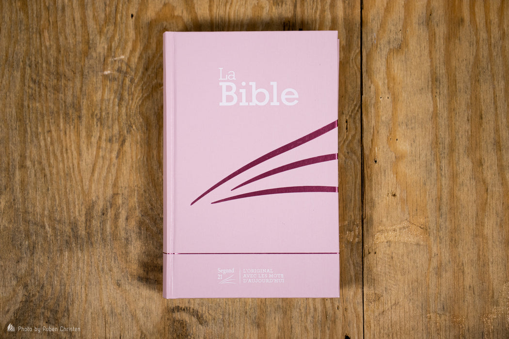 Bible Segond 21 compacte Rose guimauve rigide — BLFStore