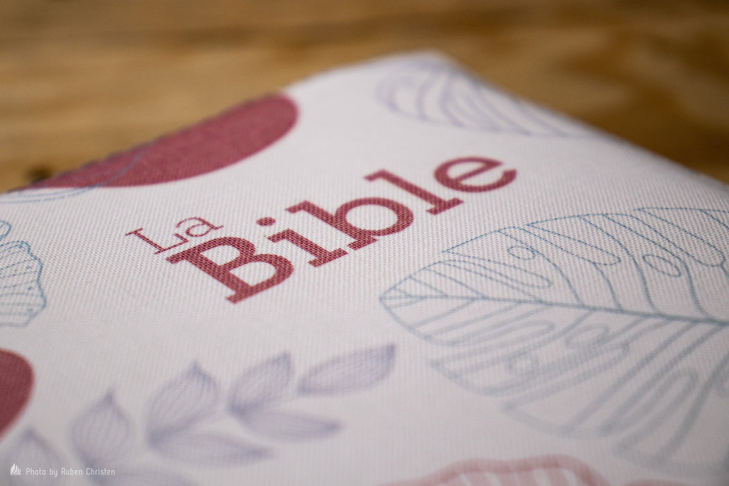 Bible Segond 21 compacte premium Blanche souple toilée motif fleuri ro —  BLFStore