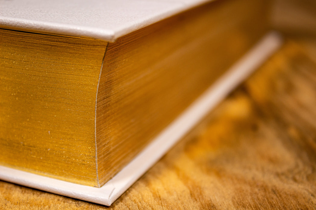 Bible Semeur pour le couple Blanche rigide Tranche dorée — BLFStore