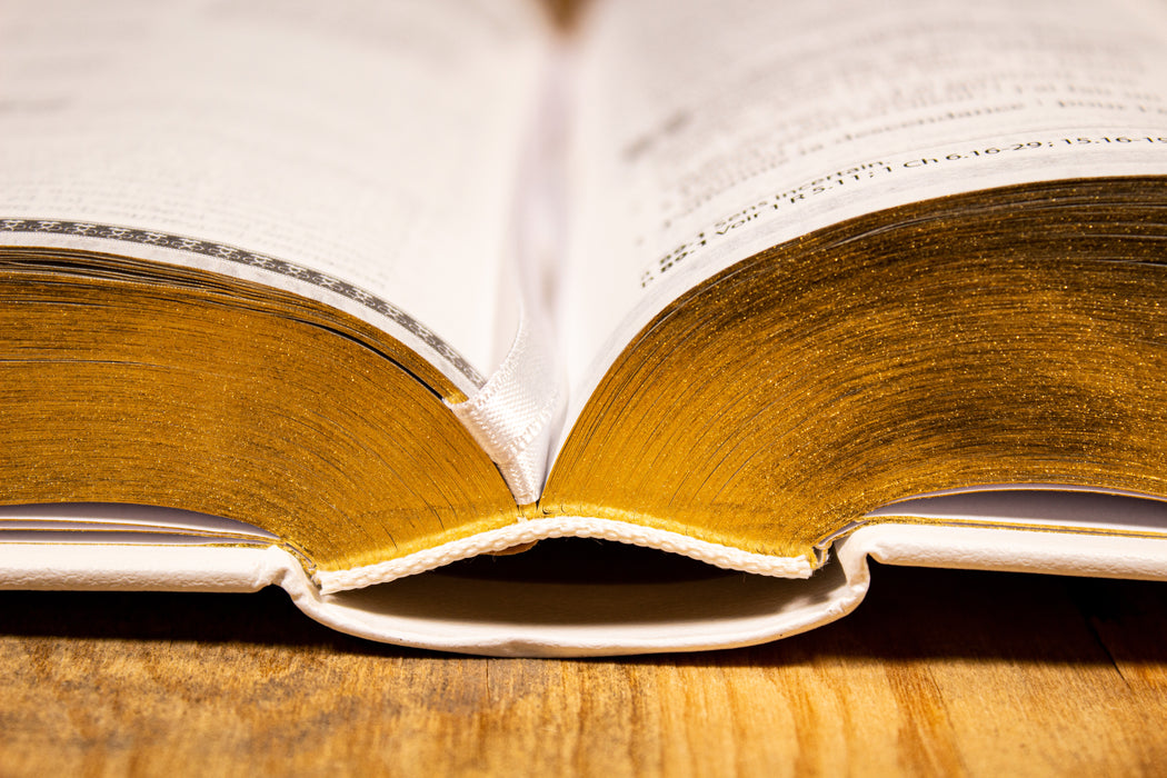 Bible Semeur pour le couple Blanche rigide Tranche dorée — BLFStore