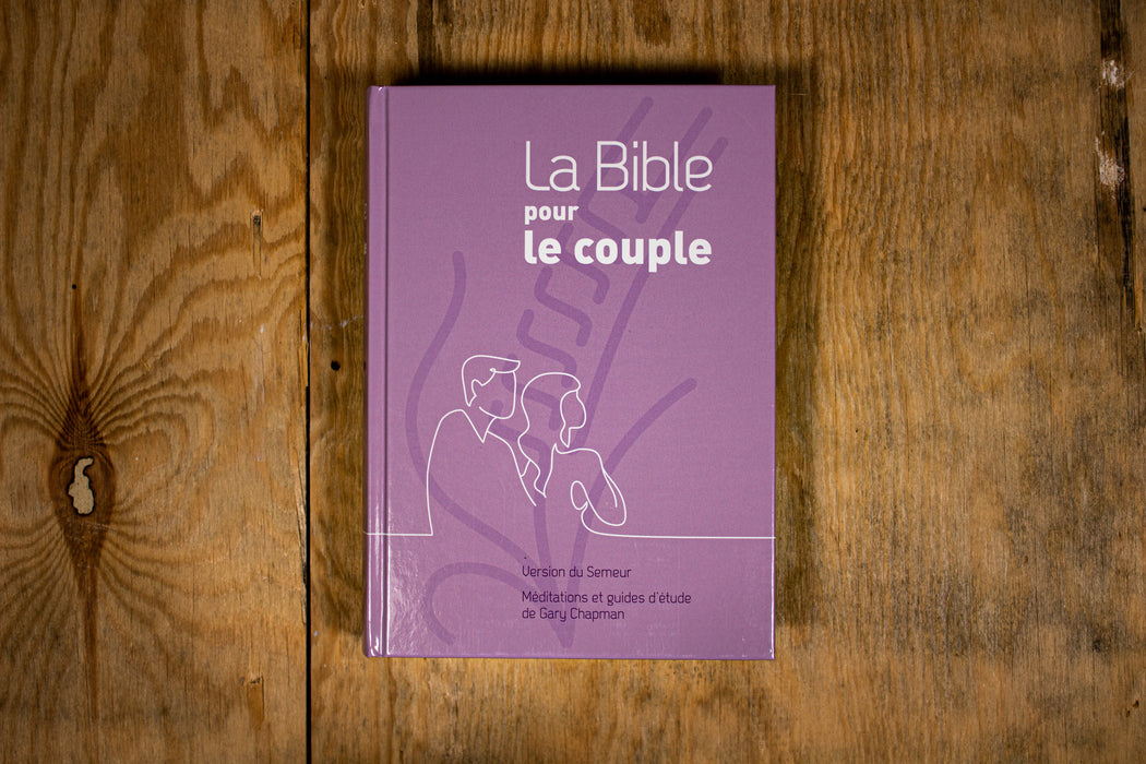 Bible Semeur pour le couple Mauve rigide