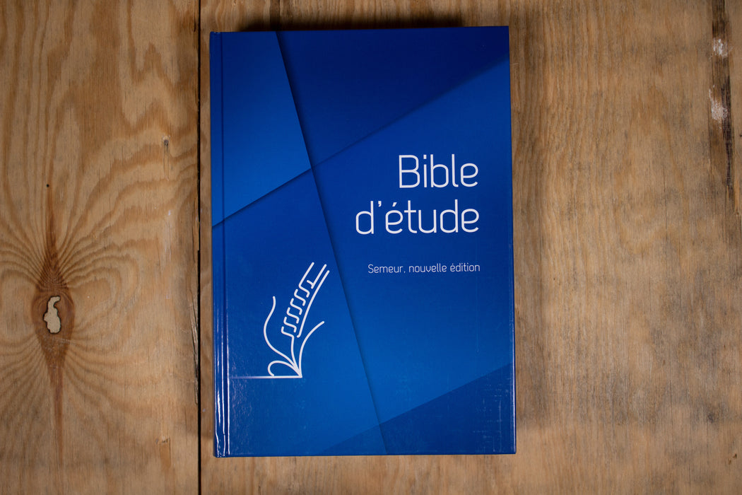 Bible d'étude Semeur 2015 Bleue rigide
