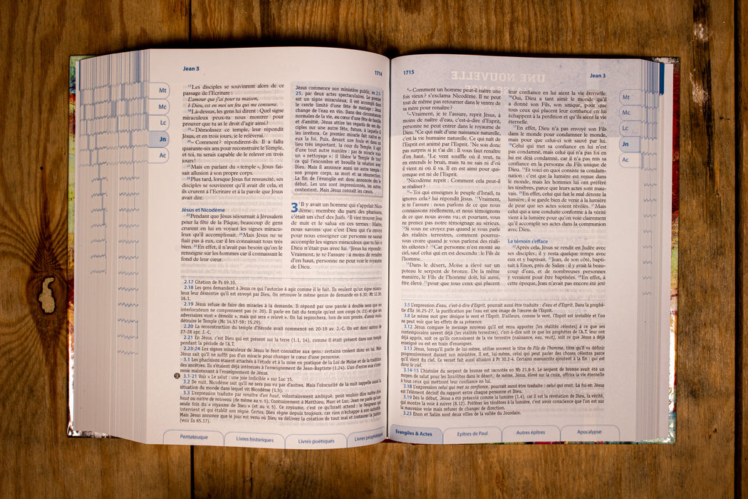 Génération Bible [Bible d'étude Semeur Colorée rigide]
