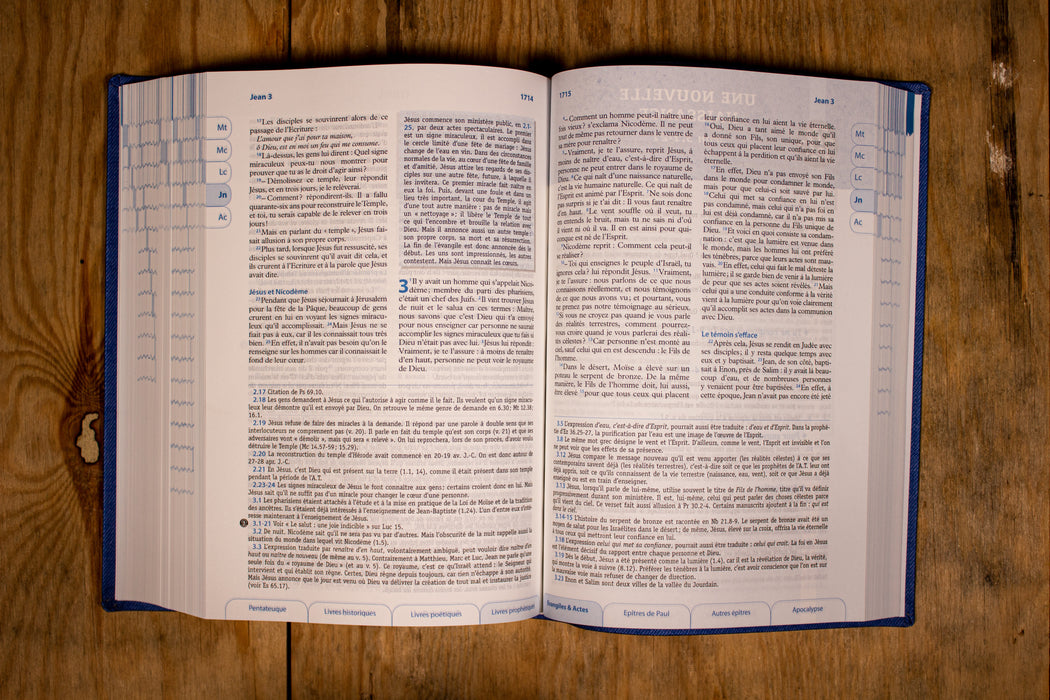 Génération Bible [Bible d'étude Semeur Jeans souple]