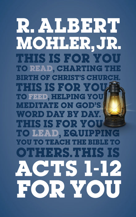 Acts 1-12 For You [Livre en anglais]