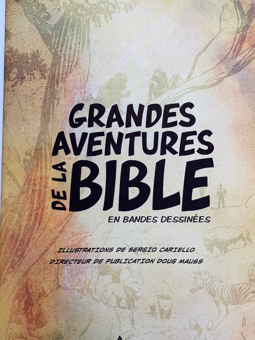 Grandes aventures de la Bible en bandes dessinées (Nouvelle Bible en BD)