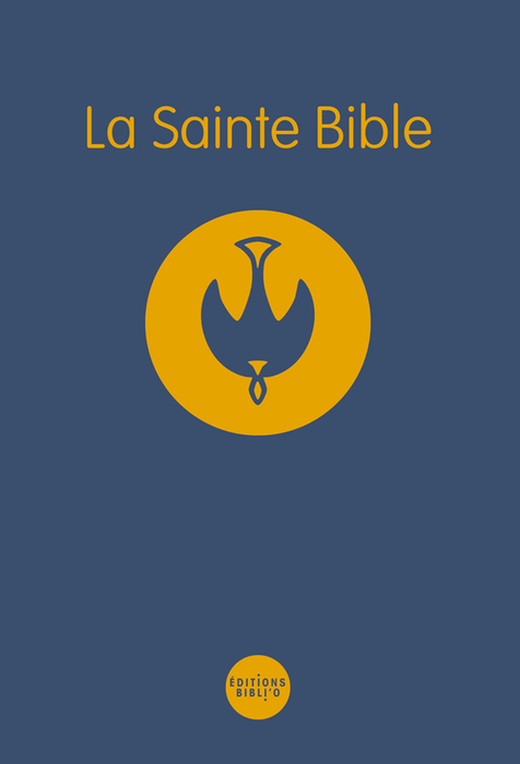 Bible Colombe bleue souple [Nouvelle édition]