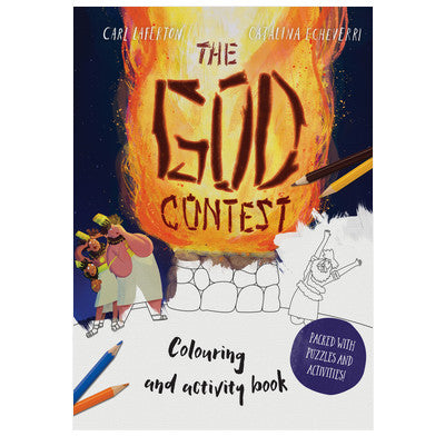 The God Contest Colouring and Activity Book [Livre en anglais]