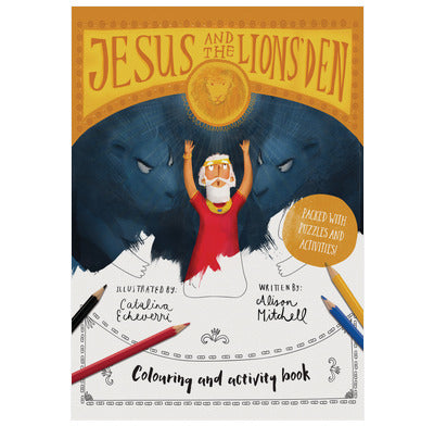 Jesus & the Lions' Den Colouring and Activity Book [Livre en anglais]